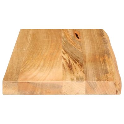 vidaXL Tafelblad met natuurlijke rand 40x30x3,8 cm massief mangohout