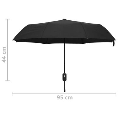 Scheiden tevredenheid klem vidaXL Paraplu automatisch inklapbaar 95 cm zwart kopen? | vidaXL.nl