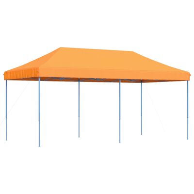 vidaXL Partytent inklapbaar pop-up 580x292x315 cm oranje