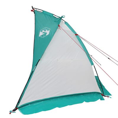 vidaXL Strandtent 268x223x125 cm 185T polyester zeegroen