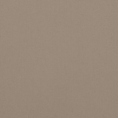 vidaXL Tuinbankkussen 150x50x7 cm oxford stof taupe