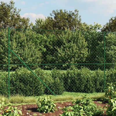 vidaXL Gaashek 2,2x25 m groen