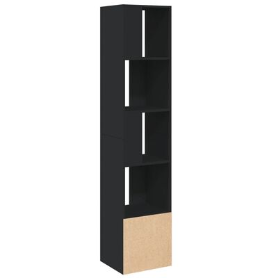 vidaXL Boekenkast 40x36x189 cm bewerkt hout zwart