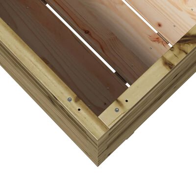 vidaXL Plantenbak 110x40x72,5 cm geïmpregneerd grenenhout