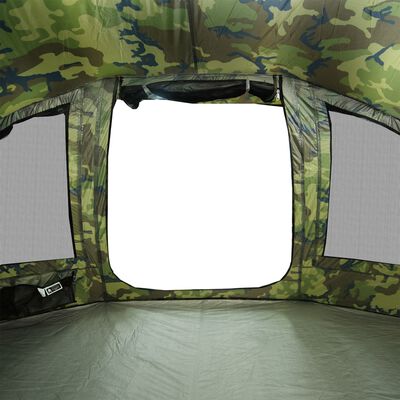 vidaXL Vistent 5-persoons waterdicht camouflage