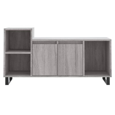 vidaXL Tv-meubel 100x35x55 cm bewerkt hout grijs sonoma eikenkleurig