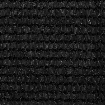 vidaXL Tenttapijt 200x200 cm zwart