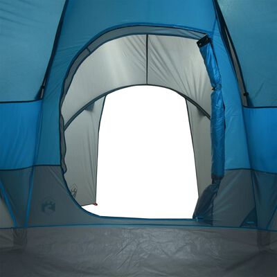 vidaXL Koepeltent 6-persoons waterdicht blauw