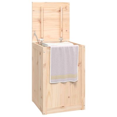 vidaXL Wasmand 44x44x66 cm massief grenenhout