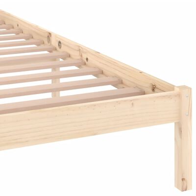 vidaXL Bedframe massief grenenhout 140x200 cm