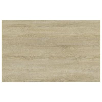 vidaXL Wandschappen 4 st 80x50x1,5 cm bewerkt hout sonoma eikenkleurig