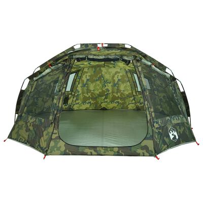 vidaXL Vistent 5-persoons waterdicht camouflage