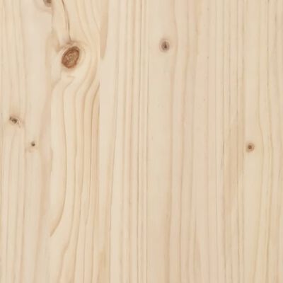 vidaXL Tuinbank Schanskorfontwerp 203x44x42 cm massief grenenhout