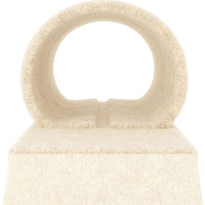 vidaXL Kattenmeubel met tunnel en ladder 55,5 cm crèmekleurig