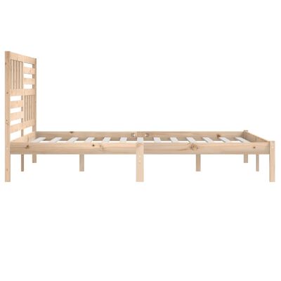 vidaXL Bedframe zonder matras massief grenenhout 180x200 cm