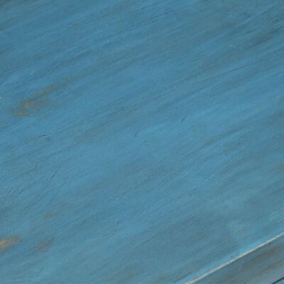 vidaXL Nachtkastje 40x30x50 cm massief mangohout blauw