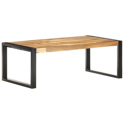 vidaXL Salontafel 110x60x40 cm massief hout