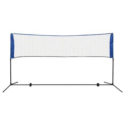 vidaXL Badminton net met shuttles 300x155 cm