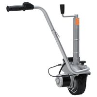 vidaXL Elektrotrekker gemotoriseerd 12 V 350 W aluminium