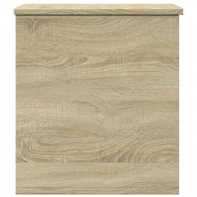 vidaXL Opbergbox 40x42x46 cm bewerkt hout sonoma eikenkleurig