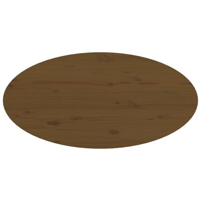 vidaXL Salontafel 80x40x35 cm massief grenenhout honingbruin