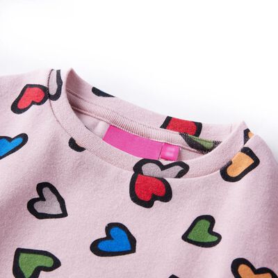 Kindertrui 128 roze