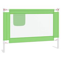 vidaXL Bedhekje peuter 90x25 cm stof groen