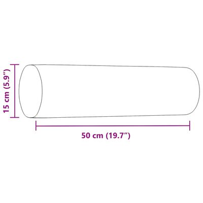 vidaXL 2-delige Loungeset met sierkussens stof taupe