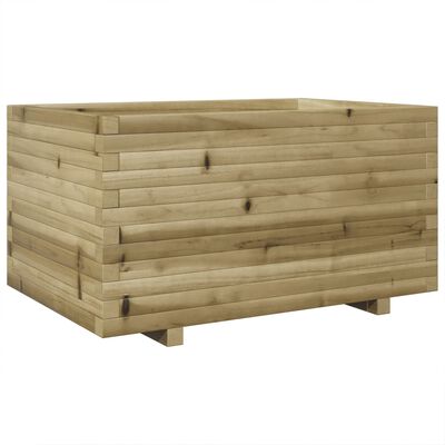 vidaXL Plantenbak 90x60x49,5 cm geïmpregneerd grenenhout