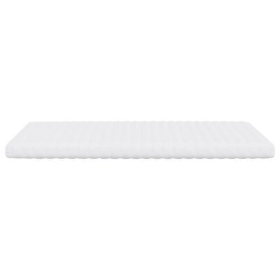 vidaXL Schuimmatras 7 zones hardheid 20 ILD 120x200 cm wit