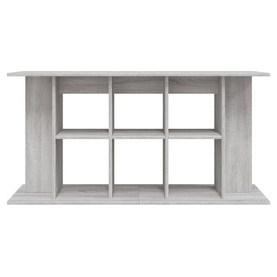 vidaXL Aquariumstandaard 120x40x60 cm bewerkt hout grijs sonoma