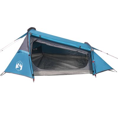 vidaXL Tunneltent 2-persoons waterdicht blauw