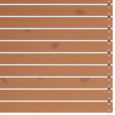 vidaXL Tuinmiddenbanken 2 st massief grenenhout honingbruin