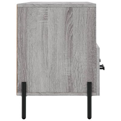 vidaXL Tv-meubel 102x36x50 cm bewerkt hout grijs sonoma eikenkleurig