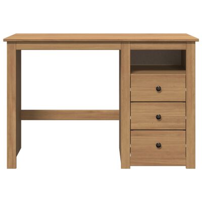 vidaXL Bureau Panama 112x45x75 cm massief grenenhout