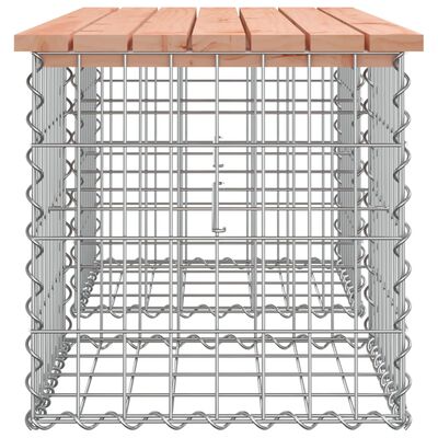 vidaXL Tuinbank schanskorfontwerp 103x44x42 cm massief douglashout