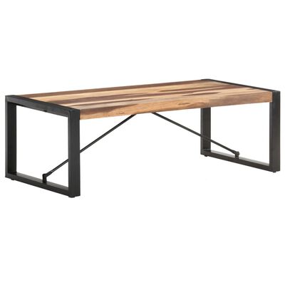 vidaXL Salontafel 120x60x40 cm massief hout