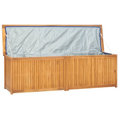 vidaXL Tuinbox 175x50x55 cm massief teakhout