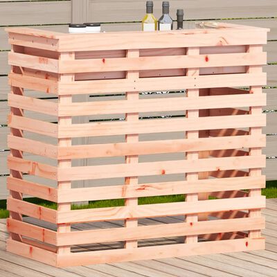 vidaXL Tuinbartafel 113,5x50x103 cm massief douglashout