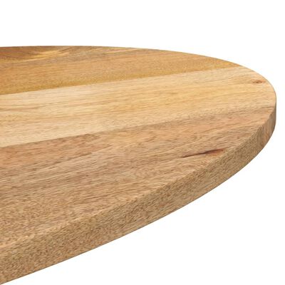 vidaXL Tafelblad ovaal 140x50x3,8 cm massief mangohout