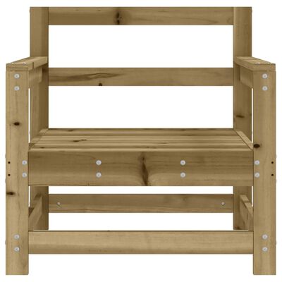 vidaXL Tuinstoelen 2 st geïmpregneerd hout