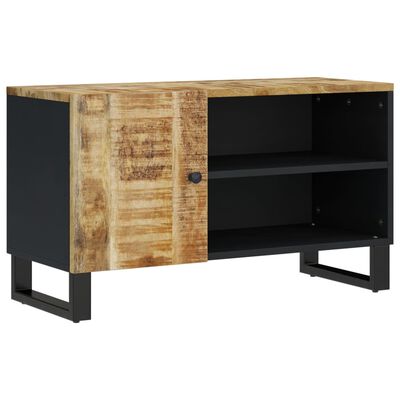 vidaXL Tv-meubel 80x33x46 cm massief mangohout en bewerkt hout