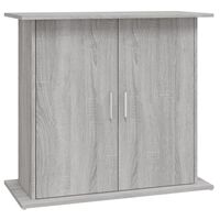 vidaXL Aquariumstandaard 81x36x73 cm bewerkt hout grijs sonoma eiken