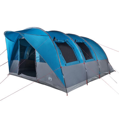 vidaXL Tunneltent 5-persoons waterdicht blauw