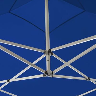 vidaXL Partytent professioneel inklapbaar 2x2 m aluminium blauw