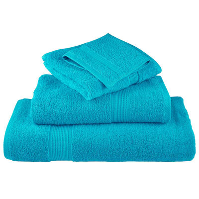 vidaXL Gastendoekjes SOLUND 2 st 600 g/m² 30x50 cm turquoise