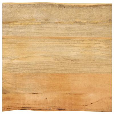 vidaXL Tafelblad met natuurlijke rand 40x40x3,8 cm massief mangohout