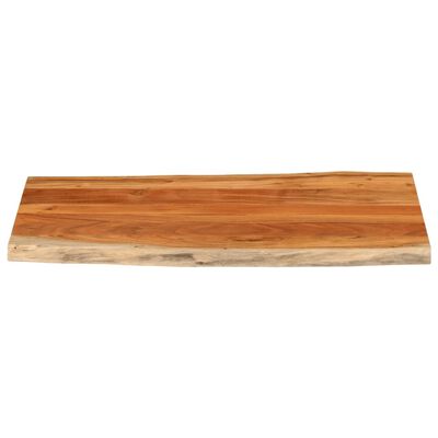 vidaXL Tafelblad rechthoekig natuurlijke rand 120x60x3,8 cm acaciahout