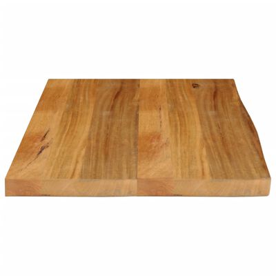 vidaXL Tafelblad met natuurlijke rand 80x60x3,8 cm massief mangohout