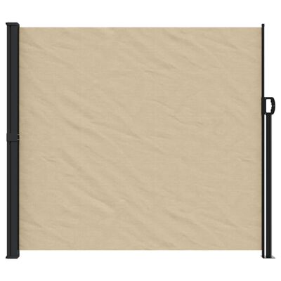 vidaXL Windscherm uittrekbaar 180x300 cm beige